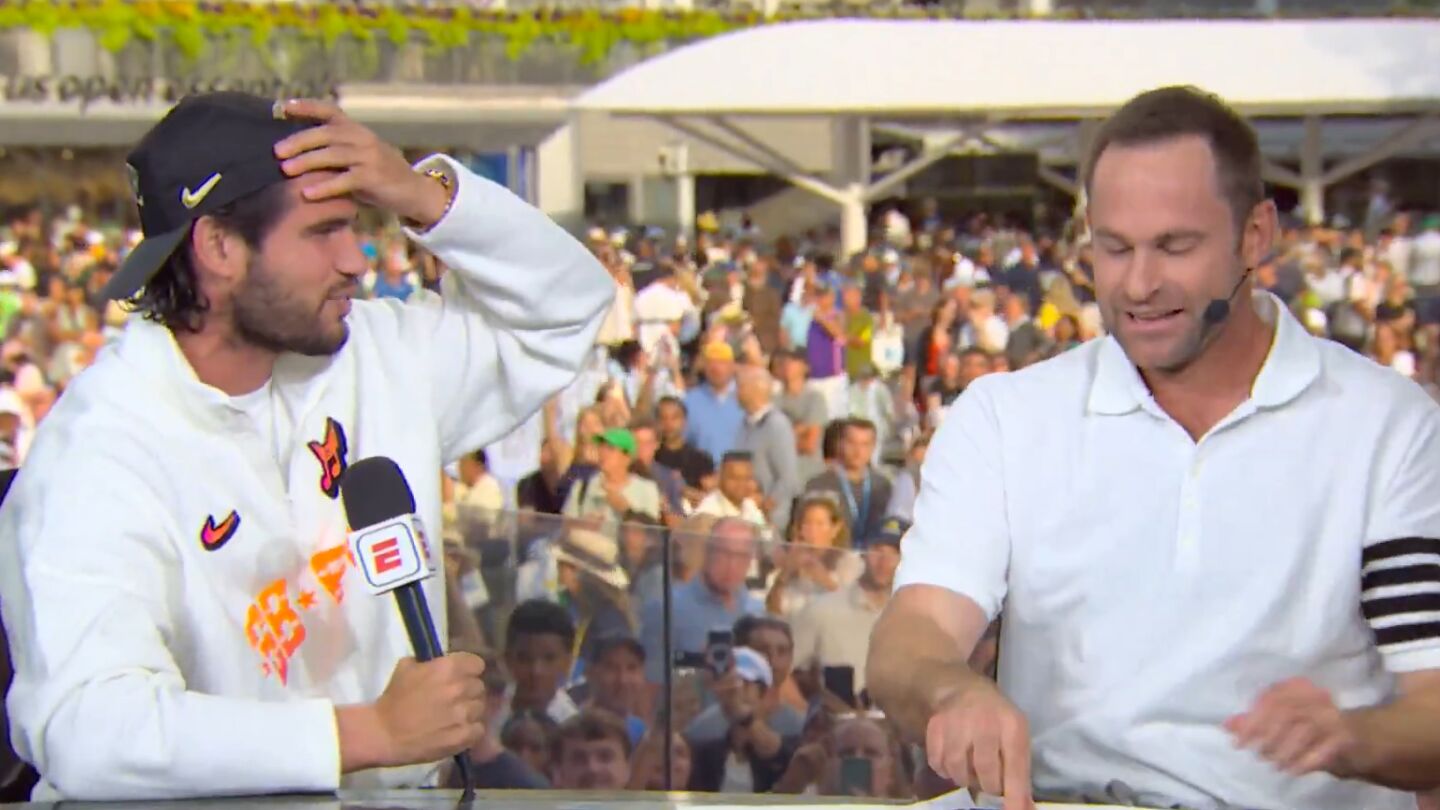 Carlos Alcaraz y Andy Roddick
