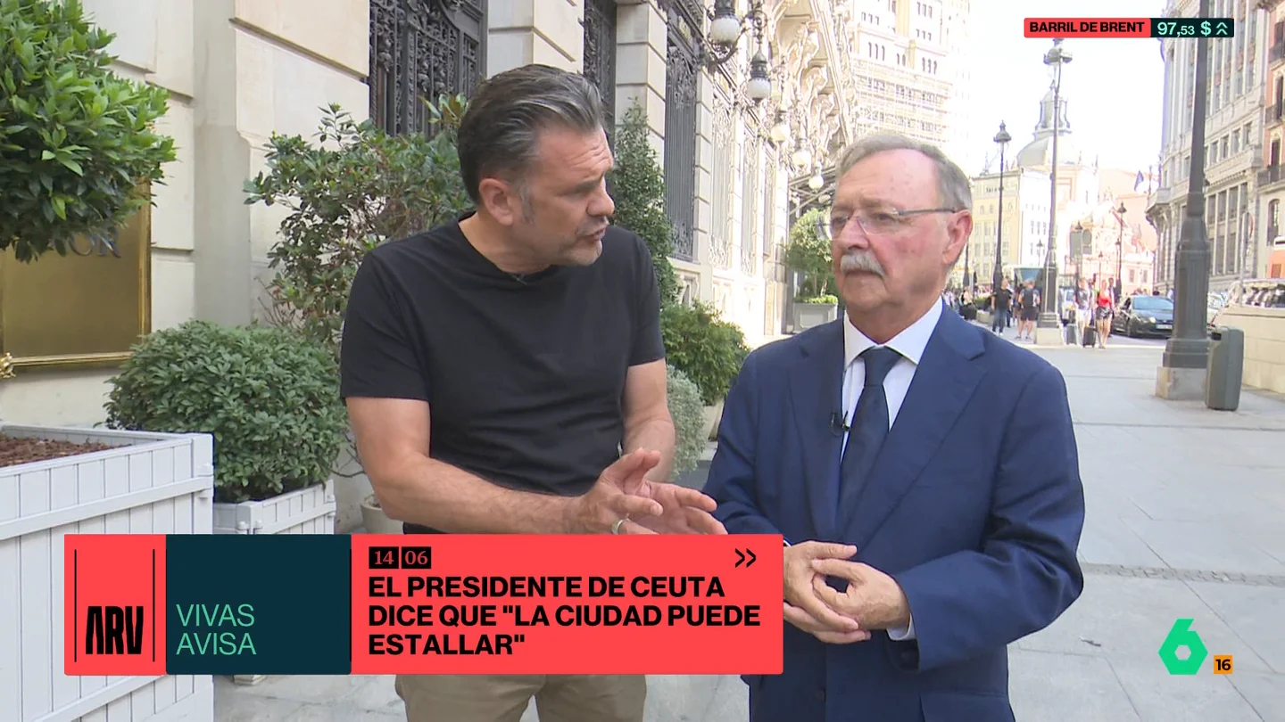 El presidente de Ceuta cree que la ciudad autónoma puede sufrir un estallido social iñaki y vivas