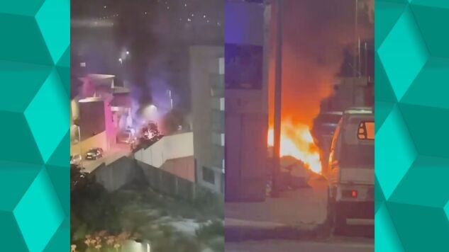 Peleas entre migrantes, coches y contenedores quemados: Ceuta vive una noche tensa de vandalismo