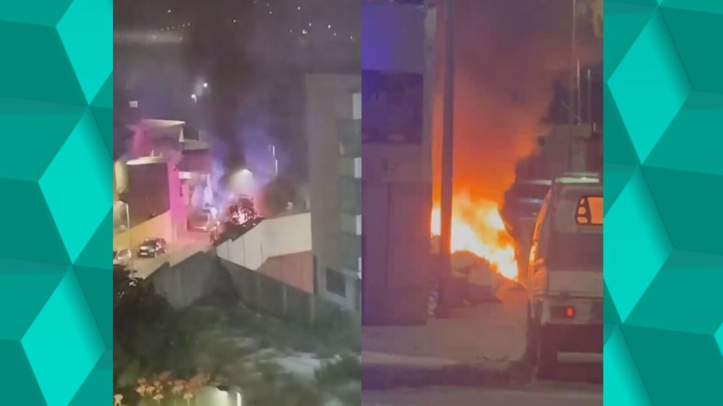 Peleas entre migrantes, coches y contenedores quemados: Ceuta vive una noche tensa de vandalismo