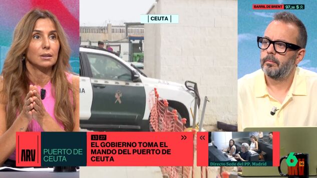 Carmen Morodo, sobre la instalaci&oacute;n de los migrantes en el puerto de Ceuta: "No me parece el lugar m&aacute;s adecuado"