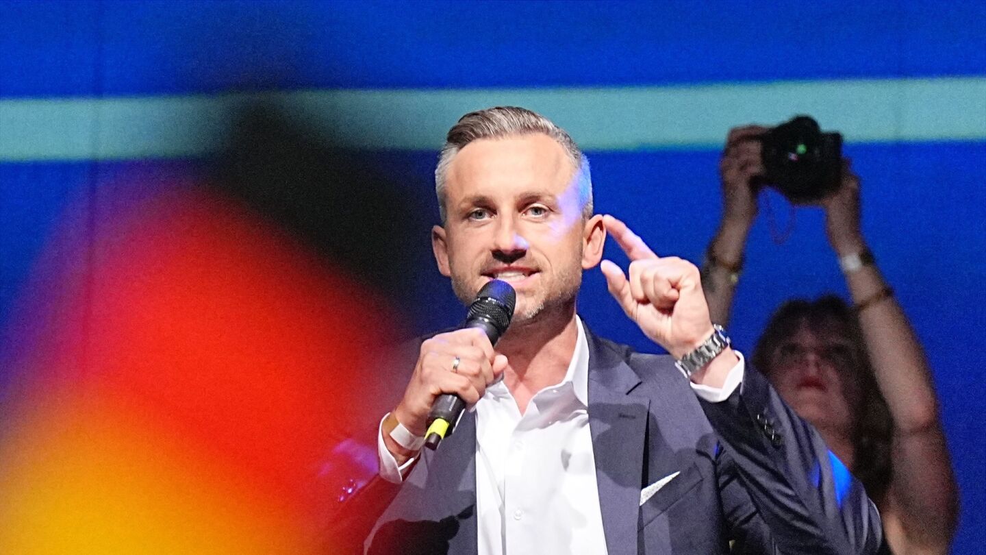 Ulrich Siegmund, candidato principal de Alternativa para Alemania (AfD) y copresidente del grupo parlamentario estatal en Sajonia-Anhalt.