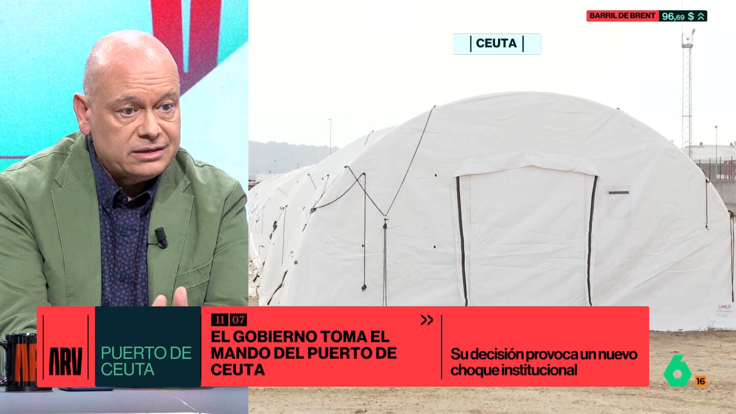 Gabriel Sanz analiza la situaci&oacute;n en Ceuta: "Hay un problema de hacinamiento y seguridad ciudadana"