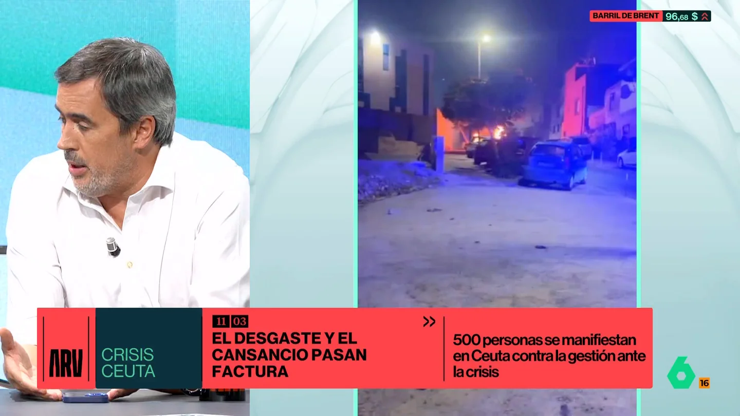 Carlos E.Cué, sobre la situación que vive Ceuta: "Si se boicotea la salida será más difícil y se tardará más" Carlos E.Cué, sobre la situación que vive Ceuta: "Si se boicotea la salida será más difícil y se tardará más"