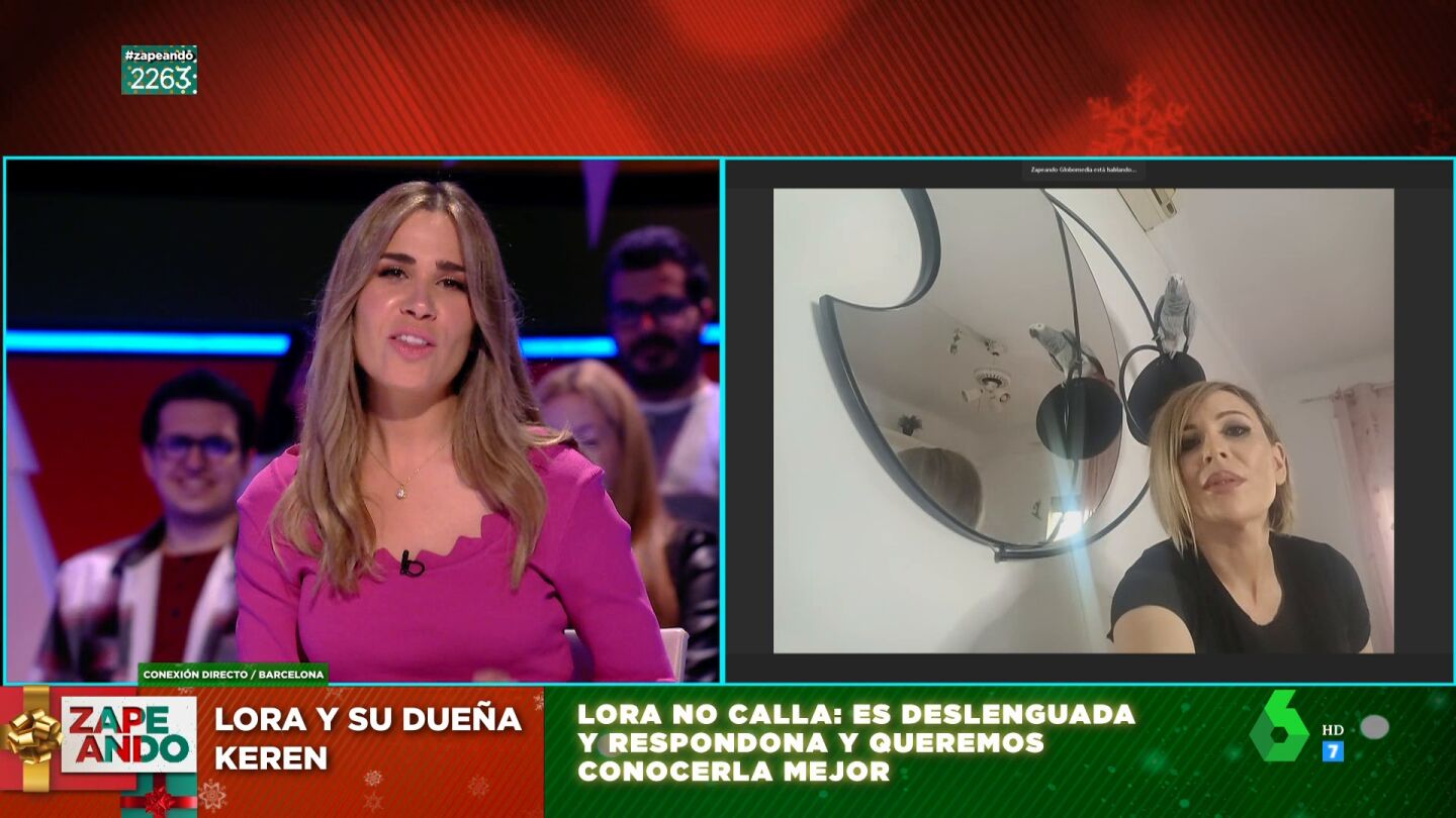 La surrealista entrevista de Zapeando a un loro 'rebelde' que hace re&iacute;r a Mar&iacute;a G&oacute;mez: &iquest;conseguir&aacute;n que hable?