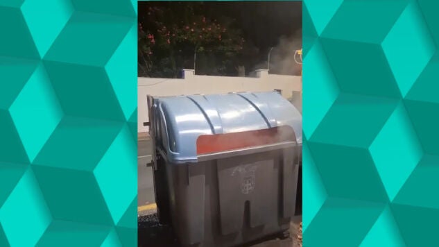 Nueva noche de tensi&oacute;n en Ceuta con actos vand&aacute;licos y quema de contenedores