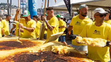 La tortilla más grande del mundo, en Sanxenxo La tortilla más grande del mundo, en Sanxenxo