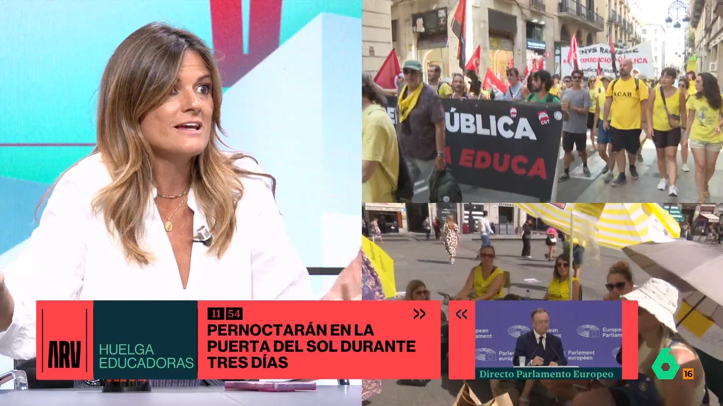 Carmen Morodo analiza la situación de la educación ante las protestas en el país: "Pactemos un modelo que dure en el tiempo" Carmen Morodo analiza la situación de la educación ante las protestas en el país: "Pactemos un modelo que dure en el tiempo"