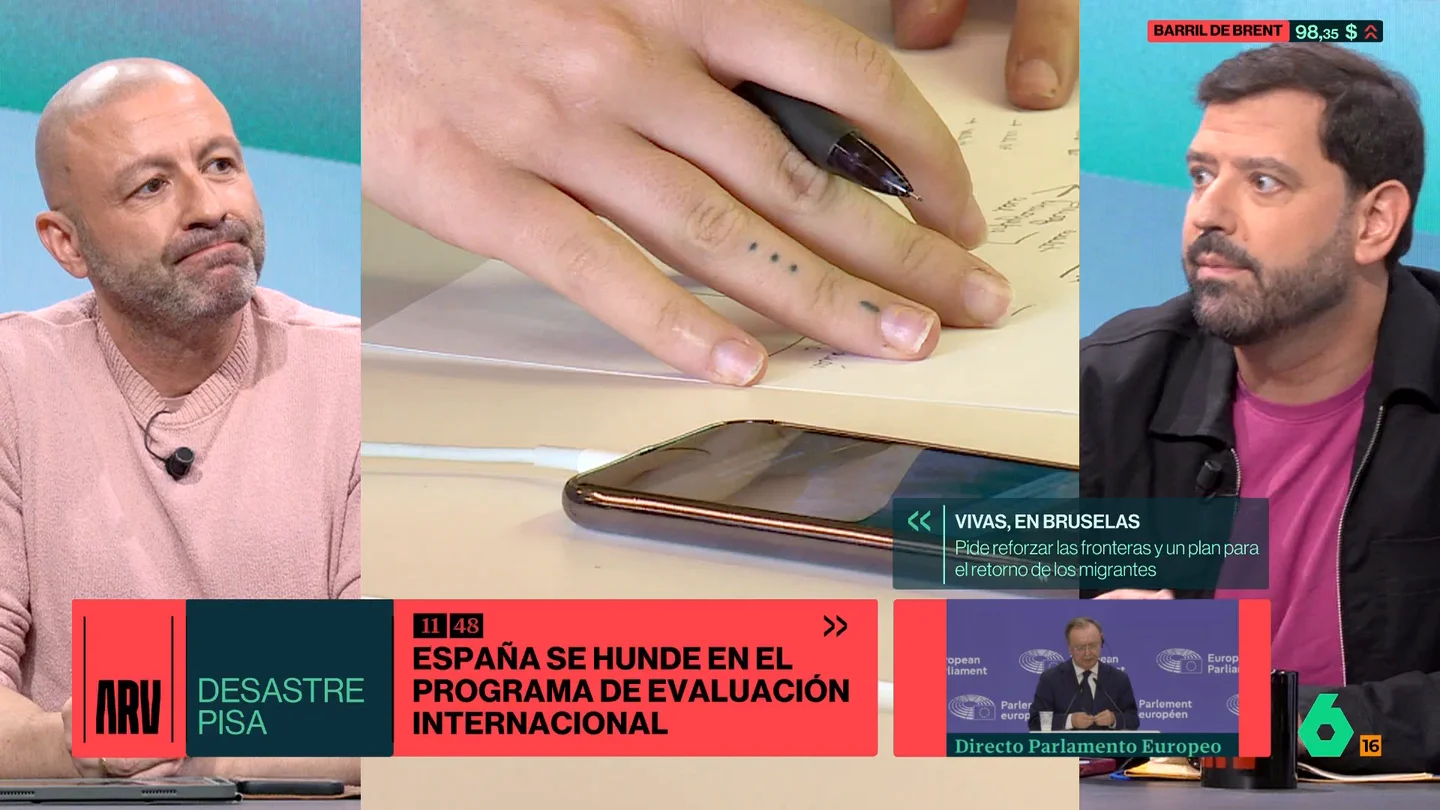 La reflexión de Valdivia tras el informe PISA: "Hay un factor fundamental que es el desmantelamiento de la educación pública" La reflexión de Valdivia tras el informe PISA: "Hay un factor fundamental que es el desmantelamiento de la educación pública"