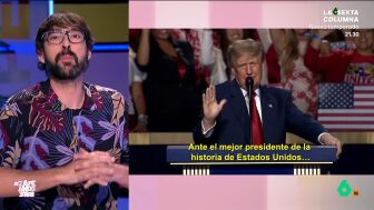 ZAPEANDO: Quique Peinado, tras la &uacute;ltima ocurrencia de Trump: "&iquest;Qu&eacute; diferencia hay entre votarle e ir al infierno..."
