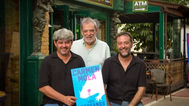 Carmen Mola en Marbella con su nueva novela, Los Huérfanos Carmen Mola en Marbella con su nueva novela, Los Huérfanos