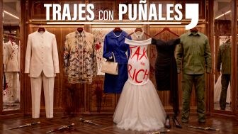 Trajes con pu&ntilde;ales m&aacute;s all&aacute; del 'vestido de la venganza' de Lady Di: Jackie Kennedy, Thatcher o Mandela tambi&eacute;n usaron su ropa para hablar al mundo 