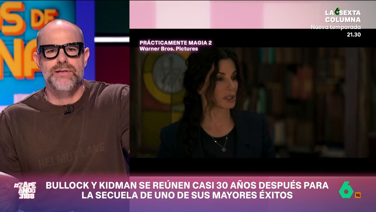 Este viernes llega a los cines la secuela tard&iacute;a de la pel&iacute;cula protagonizada por Nicole Kidman y Sandra Bullock y la comedia gamberra 'Bad Apples'. Alberto Rey comenta que mientras la primera es "mala", la segunda es "m&aacute;s inteligente de lo que parece".