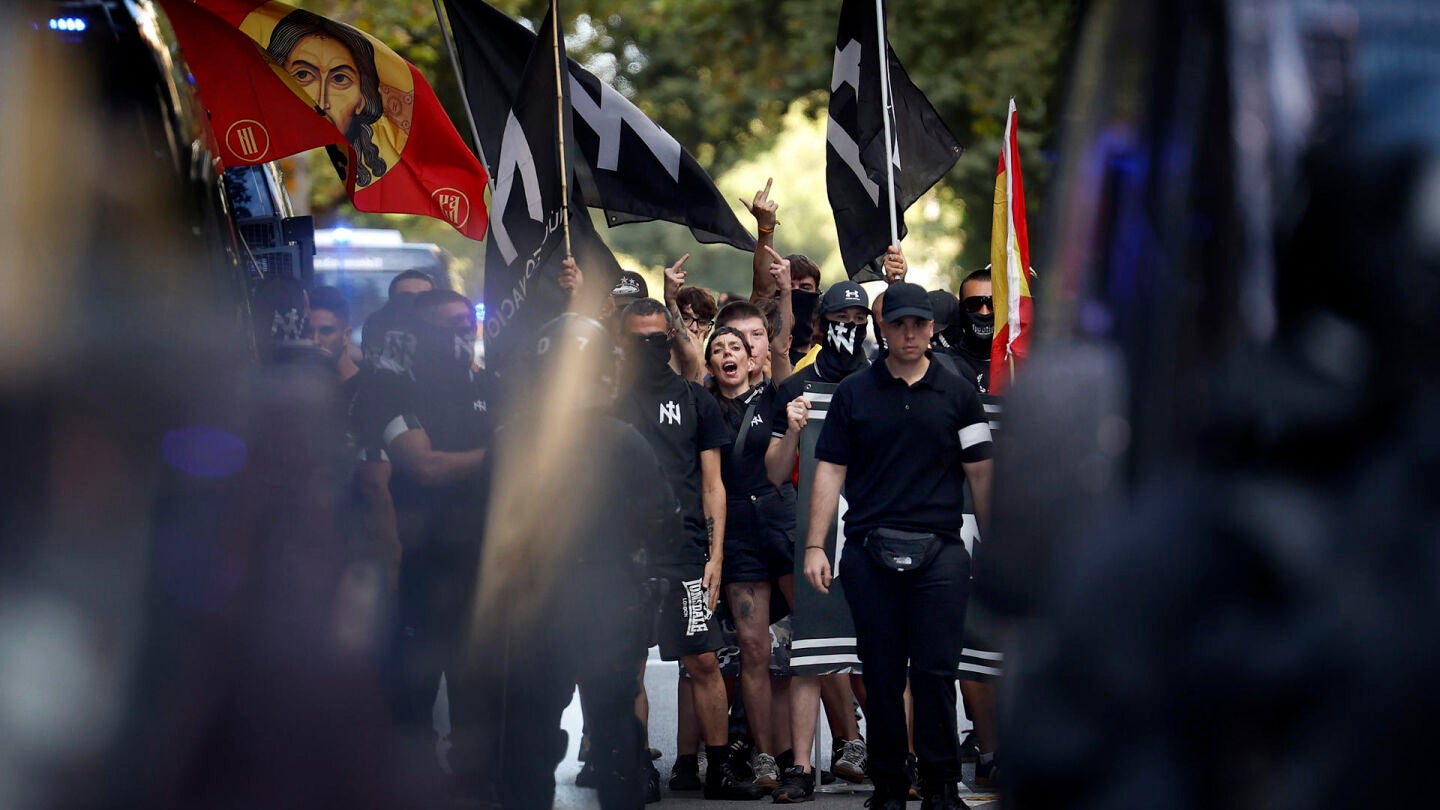Despliegue de los Mossos en la Diada