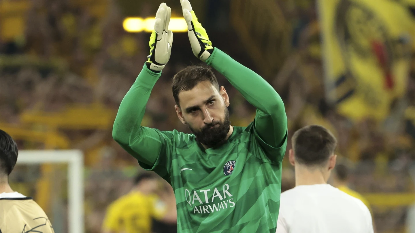 Donnarumma, en su etapa en el PSG Donnarumma, en su etapa en el PSG