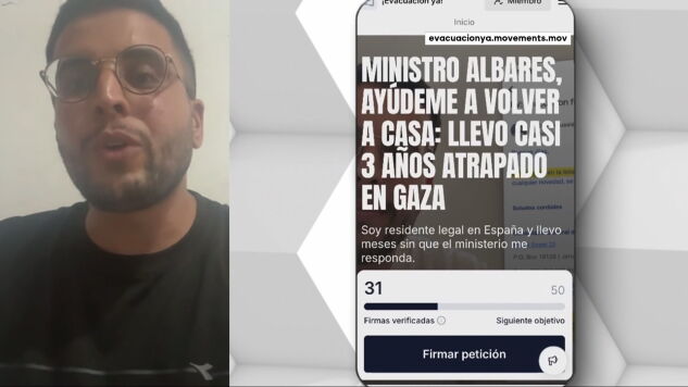 Abdelaziz, gazat&iacute; atrapado en la Franja