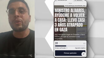Abdelaziz, gazat&iacute; atrapado en la Franja