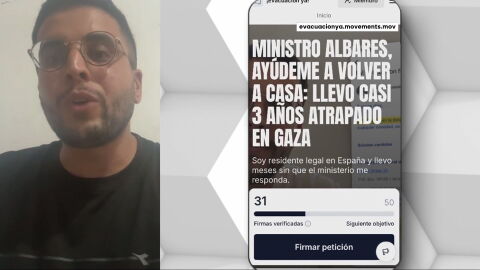 Abdelaziz, gazat&iacute; atrapado en la Franja