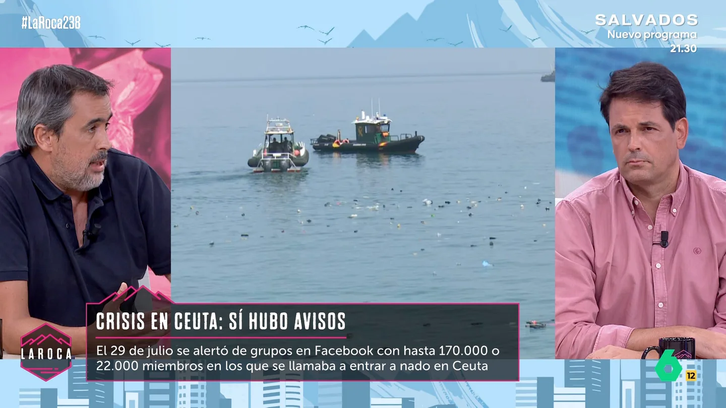 Carlos E. Cué señala el "gran problema" que ha tenido España en la crisis migratoria en Ceuta: "De espionaje en Marruecos" Carlos E. Cué señala el "gran problema" que ha tenido España en la crisis migratoria en Ceuta: "De espionaje en Marruecos"