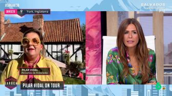 Pilar Vidal conecta con La Roca desde el lugar de origen del jam&oacute;n york: "Me tiene fascinada"