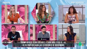 Nuria Roca, sobre el ofrecimiento de Trump de pagar 5.000 d&oacute;lares a cada adulto de EEUU si gana las elecciones: "&iquest;Pero ha hecho las cuentas?"
