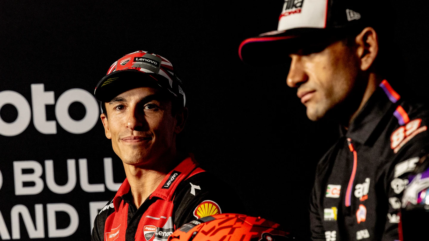 Marc Márquez y Jorge Martín Marc Márquez y Jorge Martín