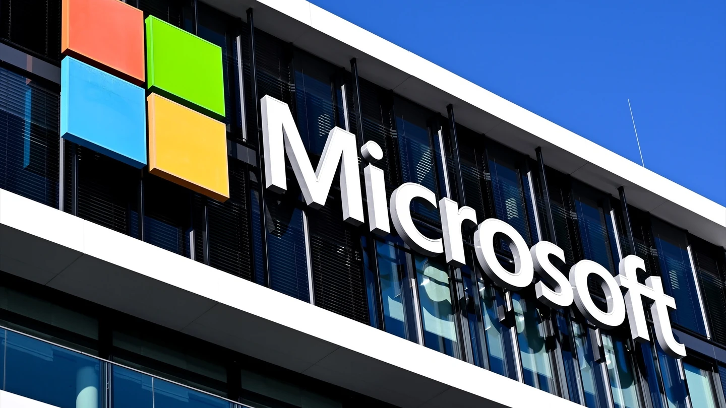 Imagen de archivo del logo de Microsoft. Imagen de archivo del logo de Microsoft.