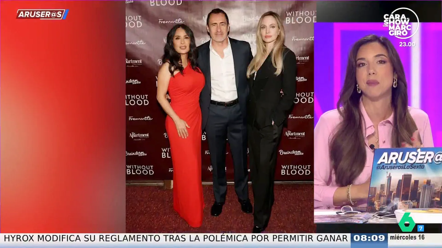 Angelina Jolie presenta su nueva película con Salma Hayek y desvela cómo le ayudó su simpatía a superar el divorcio con Brad Pitt Angelina Jolie presenta su nueva película con Salma Hayek y desvela cómo le ayudó su simpatía a superar el divorcio con Brad Pitt