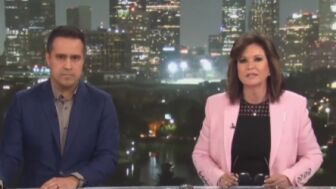 La reacci&oacute;n de los presentadores de NBC al informar del accidente de helic&oacute;ptero de sus compa&ntilde;eros