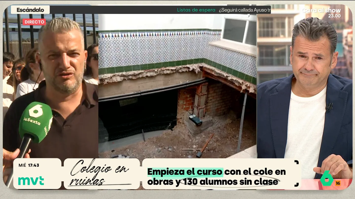 Colegio en ruinas en Benaoján: los padres denuncian que sus hijos deben ir a clase a pesar de que el centro está en obras Los padres exponen que el centro no está en condiciones para que el alumnado pueda asistir a clase. Además, exponen que Miguel Briones, delegado territorial de la Junta de Andalucía, les está "toreando".