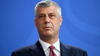 Imagen de archivo del expresidente de Kosovo Hashim Thaci.
