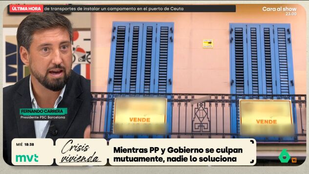 El presidente de PSC Barcelona considera que no tiene sentido que el l&iacute;der del Partido Popular haga esas propuestas cuando su partido "se dedica a fomentar la especulaci&oacute;n". 