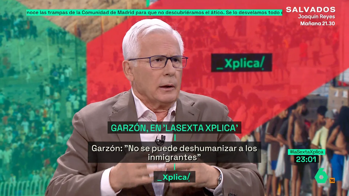 Garzón critica a Aznar Garzón critica a Aznar