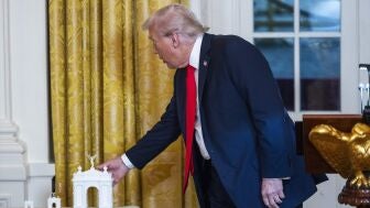 Una base de drones militares, francotiradores y munici&oacute;n: as&iacute; ser&aacute; el esperado Arco del Triunfo de Trump