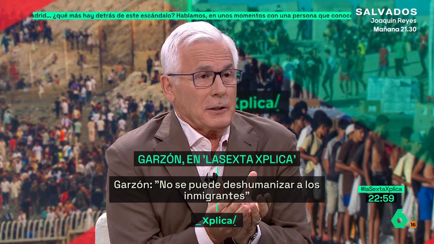 Garz&oacute;n sobre Ceuta