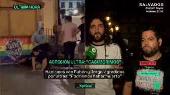 Agredidos por ultras
