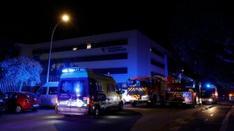Incendio en una residencia de Pamplona