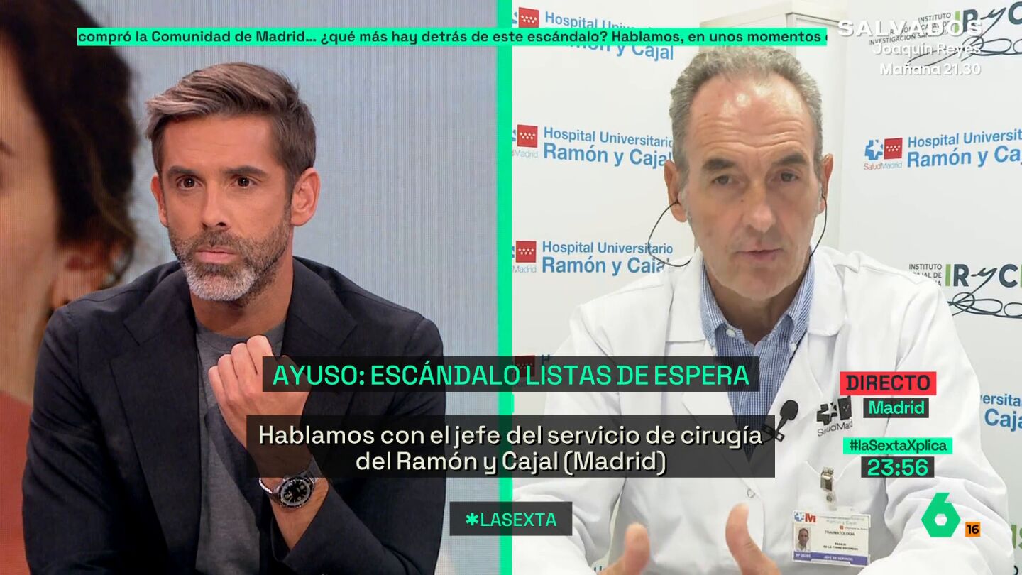 Entrevista MUY TENSA al jefe de cirug&iacute;a del Ram&oacute;n y Cajal