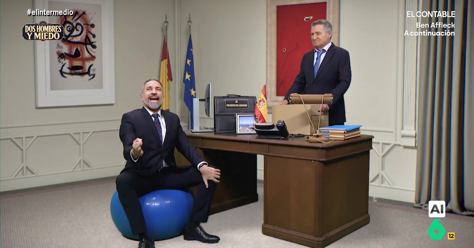 'Feijoo' y 'Abascal' 'llegan' al Gobierno y deciden disolver Cataluña: