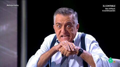 Wyoming se transforma en 'Gollum' tras escuchar el lapsus de Isabel D&iacute;az Ayuso donde, tras ser preguntada por el pol&eacute;mico &aacute;tico, hablaba de "mi dinero p&uacute;blico".