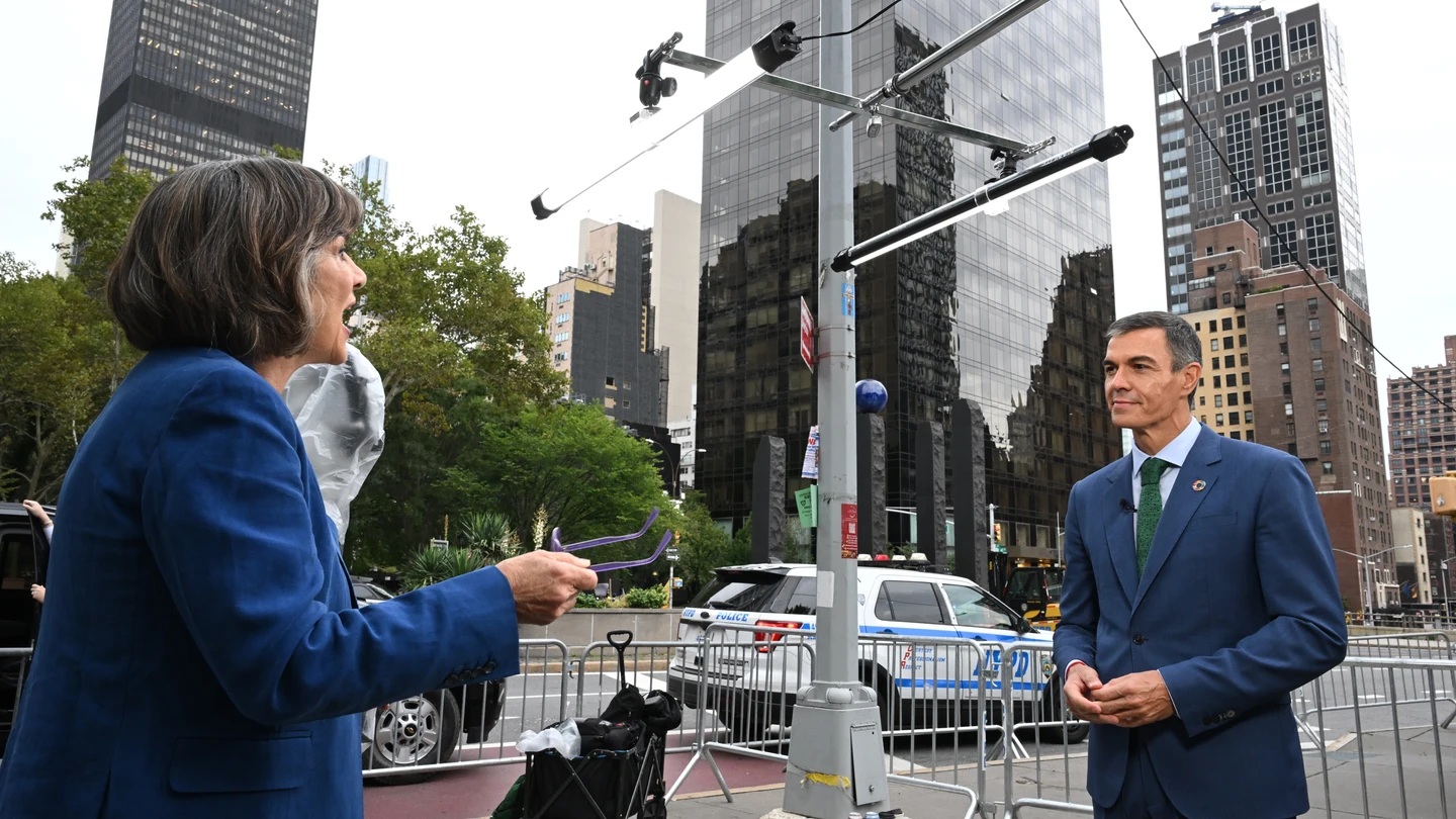 El presidente del Gobierno, Pedro Sánchez, entrevistado por la 'CNN' en Nueva York. El presidente del Gobierno, Pedro Sánchez, entrevistado por la 'CNN' en Nueva York.
