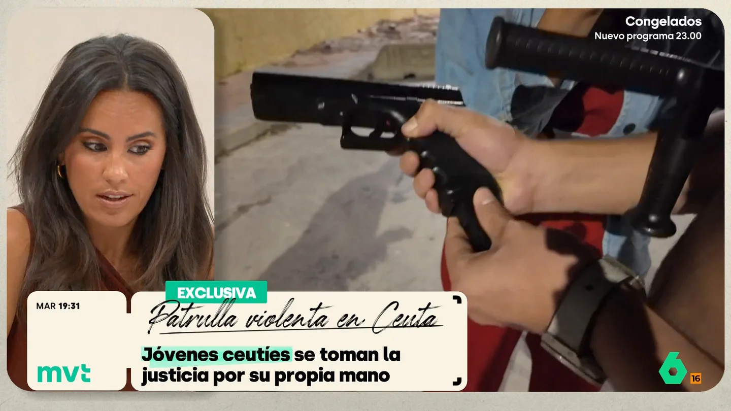 Marina Valdés desmiente los bulos sobre la patrulla violenta de Ceuta Marina Valdés desmiente los bulos sobre la patrulla violenta de Ceuta