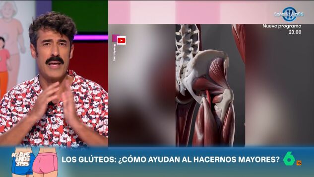 El fisioterapeuta explica que, por ejemplo, estos m&uacute;sculos nos ayudan a levantarnos o a caminar. Descubre en qu&eacute; m&aacute;s procesos participan en el v&iacute;deo principal. 