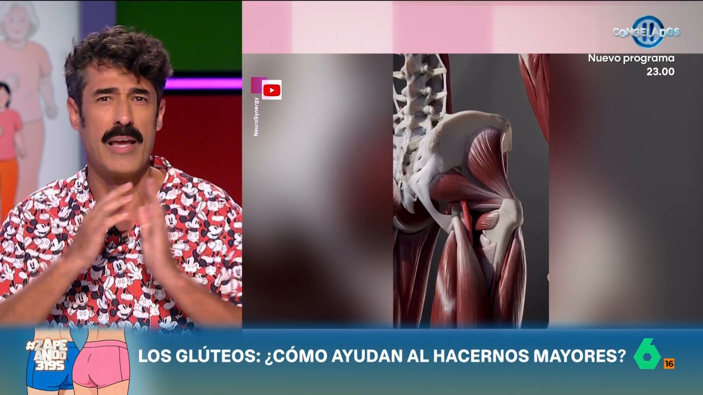 El fisioterapeuta explica que, por ejemplo, estos m&uacute;sculos nos ayudan a levantarnos o a caminar. Descubre en qu&eacute; m&aacute;s procesos participan en el v&iacute;deo principal. 