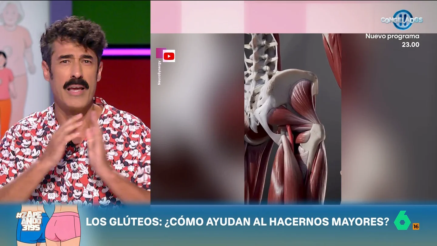 ¿Cómo nos ayudan los glúteos al hacernos mayores? El fisioterapeuta Víctor Hernán lo cuenta El fisioterapeuta explica que, por ejemplo, estos músculos nos ayudan a levantarnos o a caminar. Descubre en qué más procesos participan en el vídeo principal.