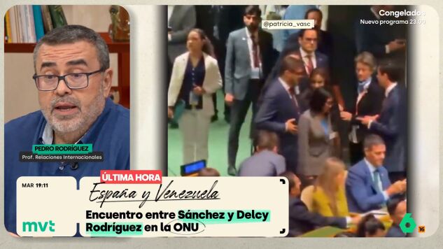 "Hemos visto esta tarde al presidente de Estados Unidos hablar el lenguaje del genocidio en la Asamblea General", comenta Pedro Rodr&iacute;guez, que habla de un nuevo orden internacional "de un reparto a tres entre China, Estados Unidos y Rusia".