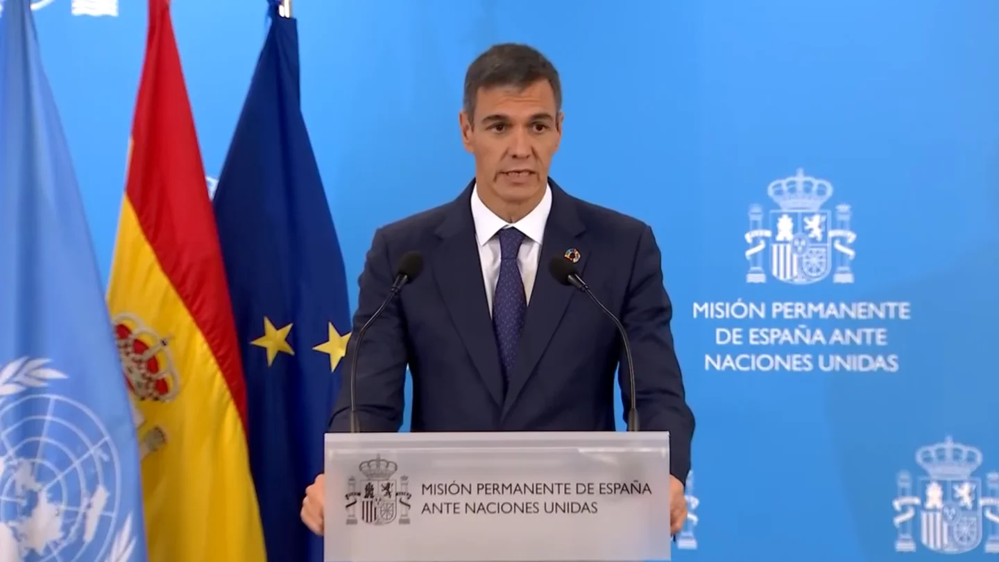 Pedro Sánchez en la Representación Permanente de España ante la ONU Pedro Sánchez en la Representación Permanente de España ante la ONU