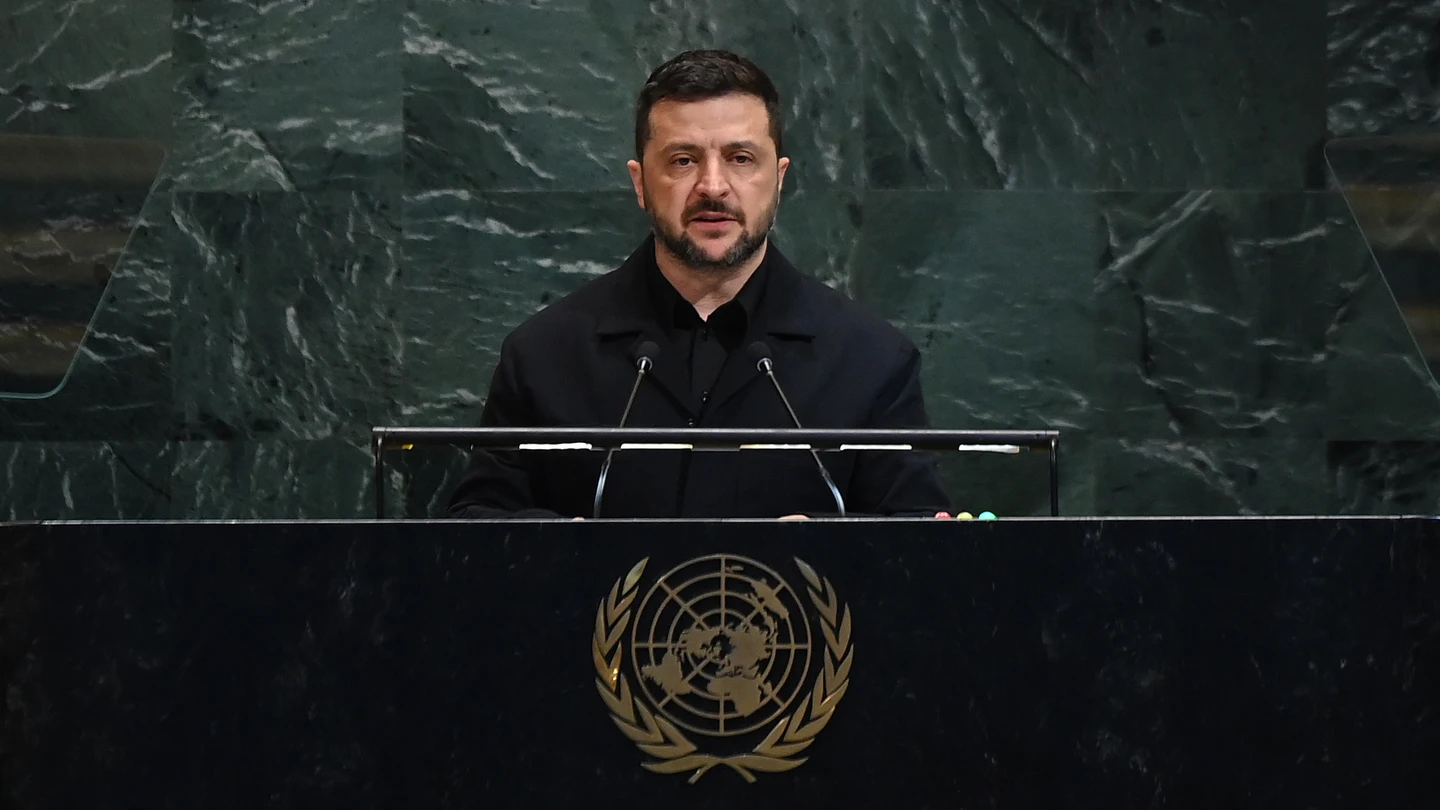 Zelenski pide ante la ONU el fin de "esta guerra ridícula" y augura que Rusia "fracasará" Zelenski pide ante la ONU el fin de "esta guerra ridícula" y augura que Rusia "fracasará"