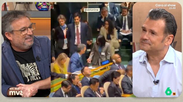 Jordi &Eacute;vole asegura que es "acojonante" que la prensa de derechas destaque el saludo de Pedro S&aacute;nchez y Delcy Rodr&iacute;guez y les recuerda que "el aliado m&aacute;ximo de Delcy Rodr&iacute;guez se llama Donald Trump".