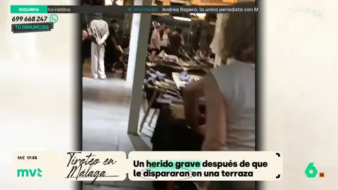 Disparan a un hombre en la cara en un restaurante de Málaga: se sospecha que es un ajuste de cuentas de las mafias turcas Un hombre turco de 47 años, vinculado con el Fenerbahçe, recibía dos disparos, uno de ellos en la cara, mientras cenaba en una terraza de Málaga. Se sospecha que podría tratarse de un ajuste de cuentas que podría tener que ver con las mafias turcas.